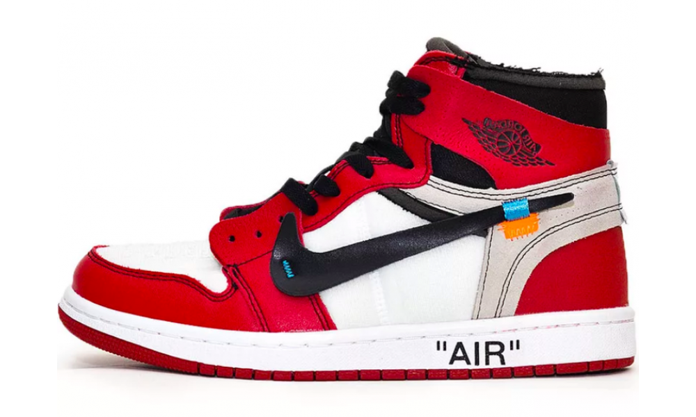 Air jordan 1 x off white red store
